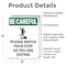 Signmission Safety Culture Sign, 5 in Width, Vinyl Decal, Rectangle OS-2PACK-BC-D-57-V-10129 - alternate 5